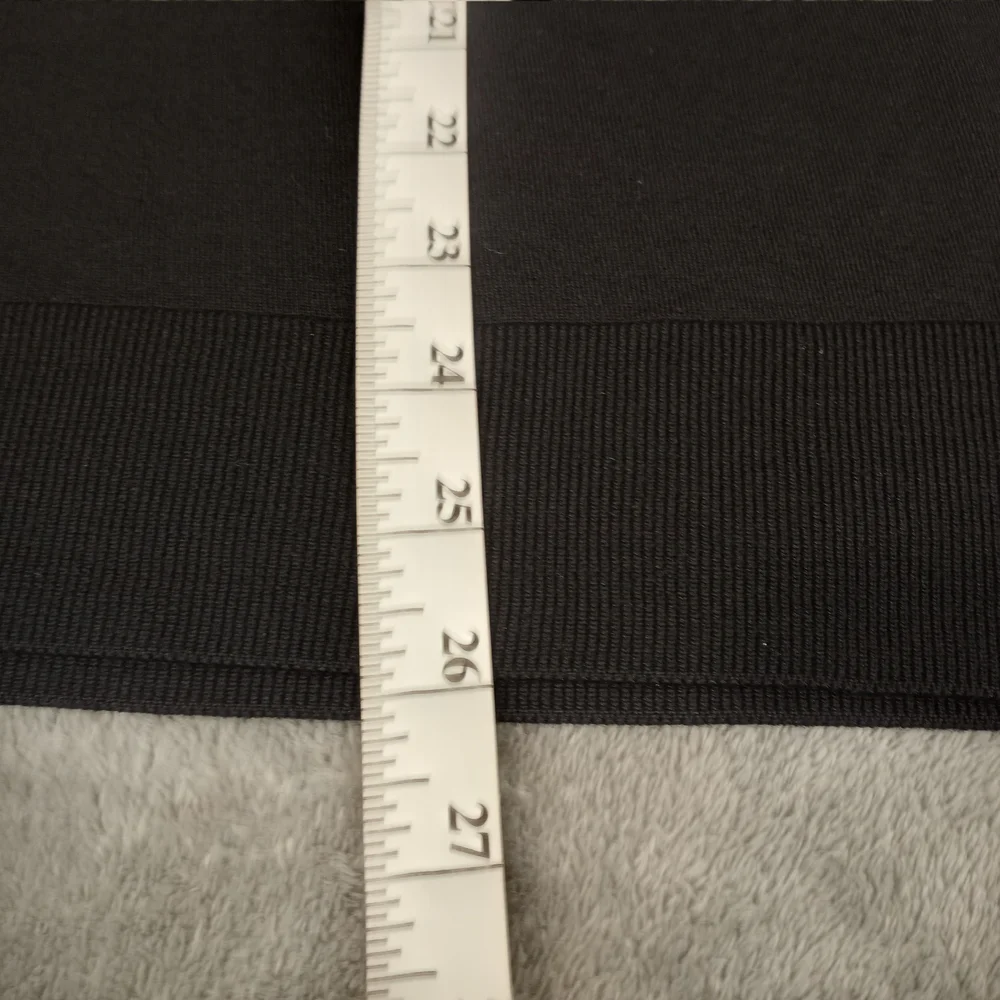 PRADA Women's navy wool long sleeve V-neck classic sweater IT48 small - Picture 8 of 16